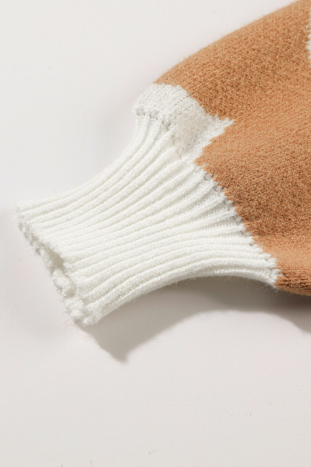 Abigail Pattern Drop Shoulder Sweater