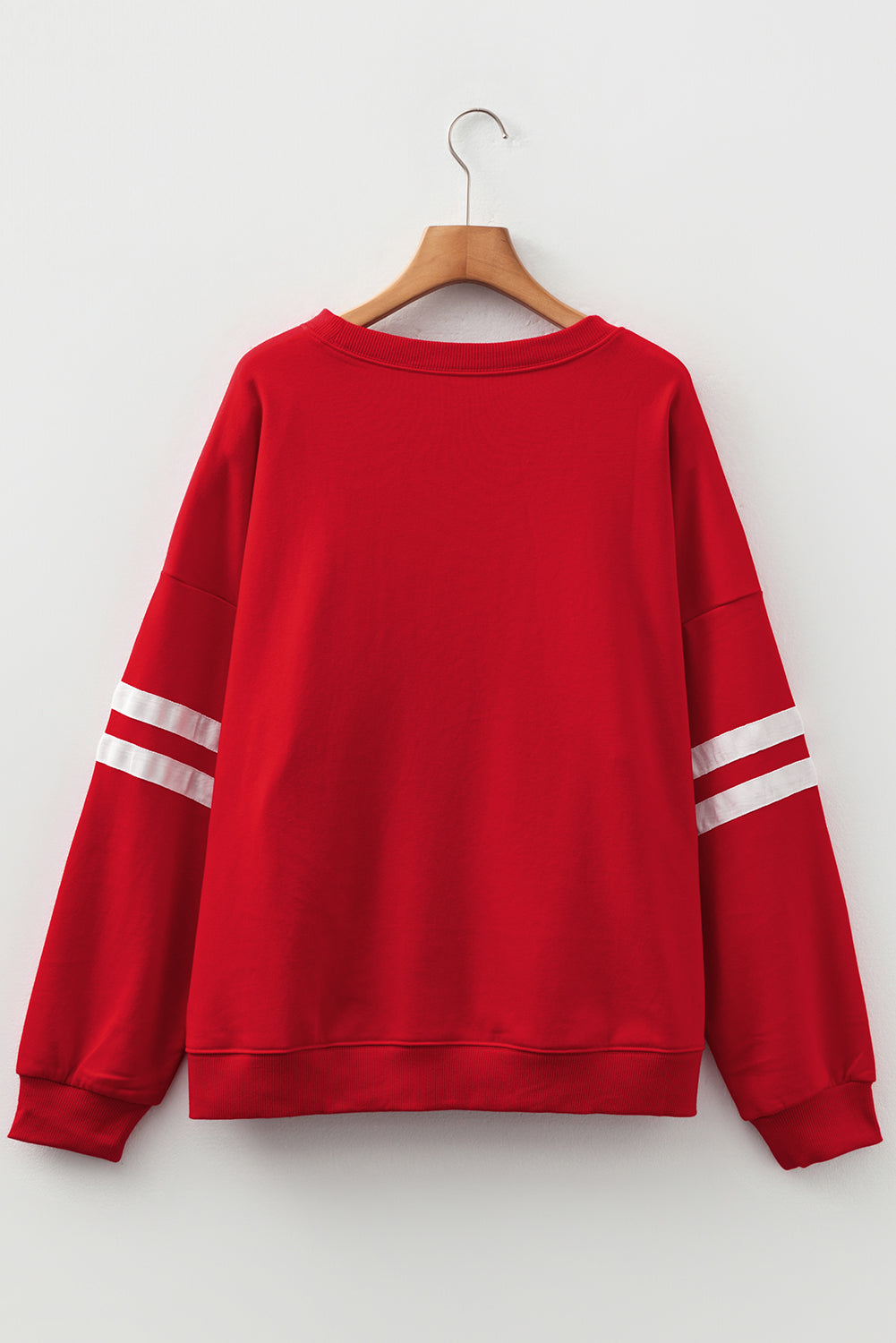 Sophia Varsity Striped Detail Sweatshirt