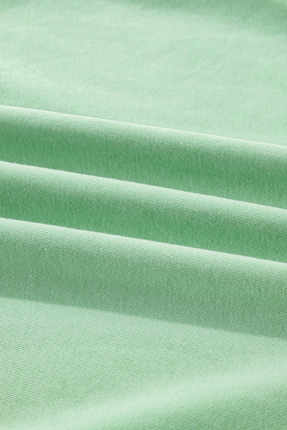 Moonlight Jade Color Block Striped Patchwork Collar V Neck Plus Size Sweatshirt