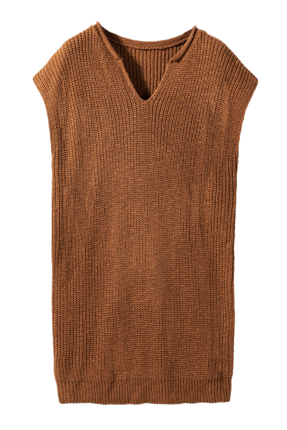 Emily Short Sleeve Notched Sweater