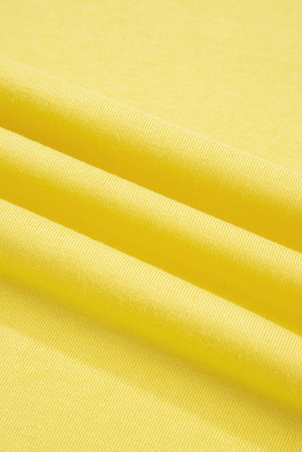 Yellow Striped Color Block Patchwork Crewneck Plus Size Pullover Sweatshirt