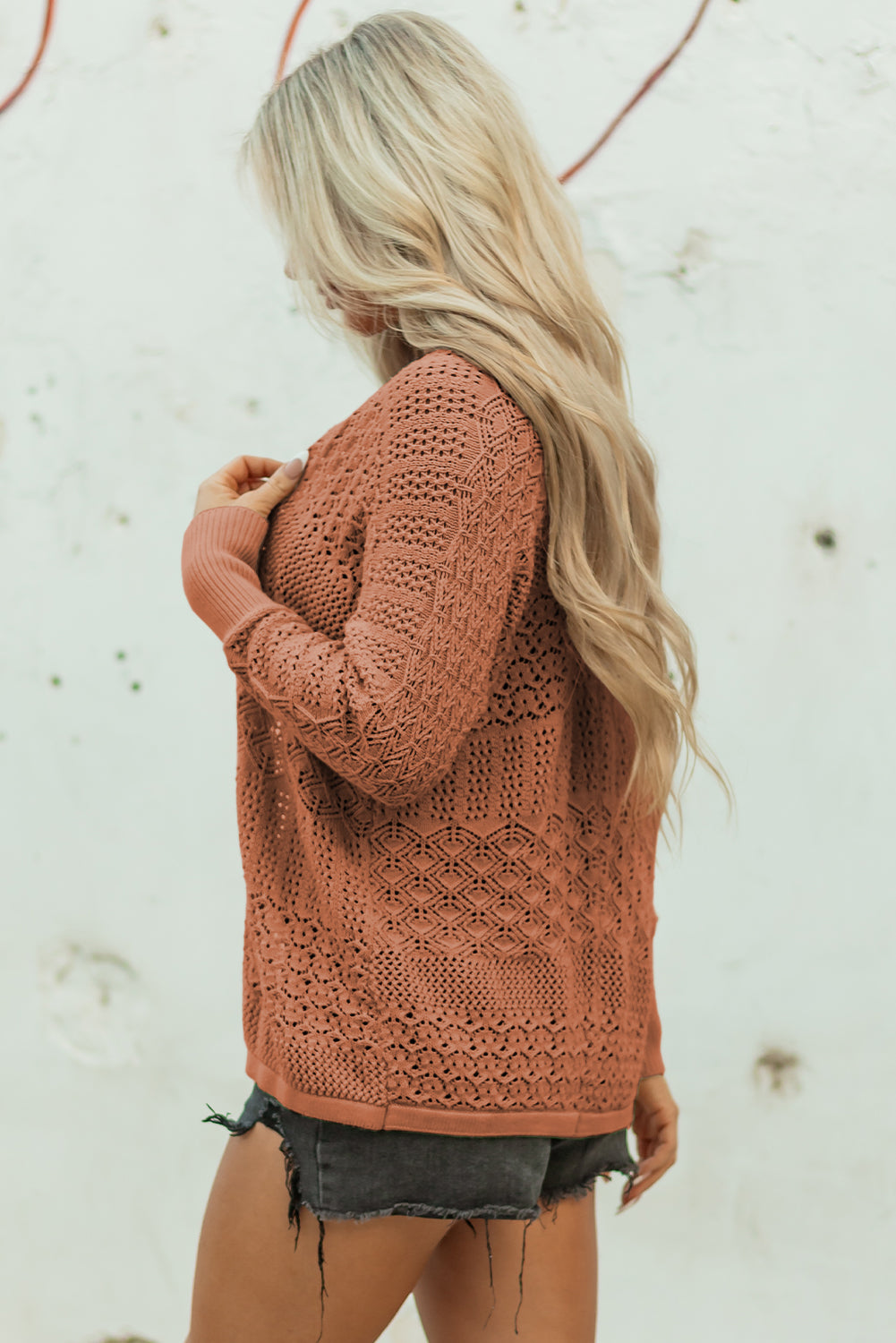 Harmoni Knit Open Front Cardigan