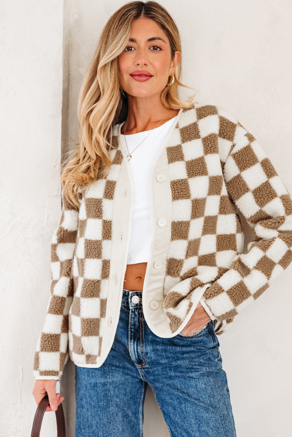 Emery Sherpa Front Chunky Jacket