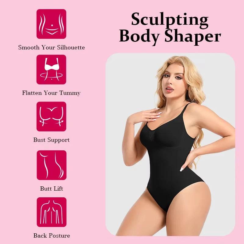 Women's Seamless Faja Boyshorts Bodysuit – Plus Size Shaper