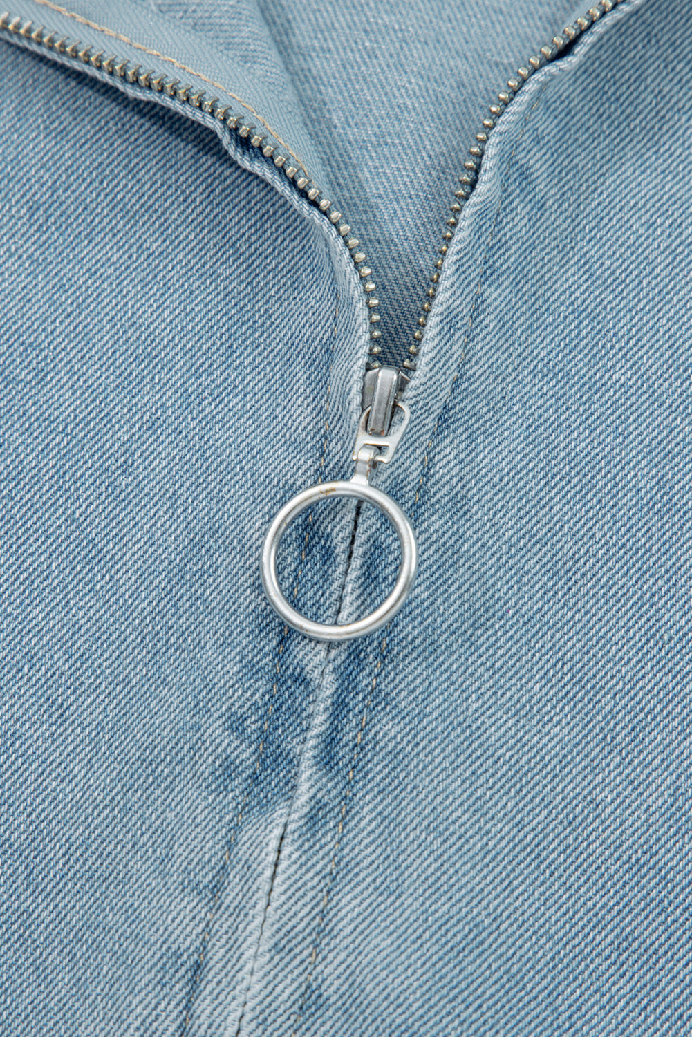 Abigail Collared Zip Up Jacket