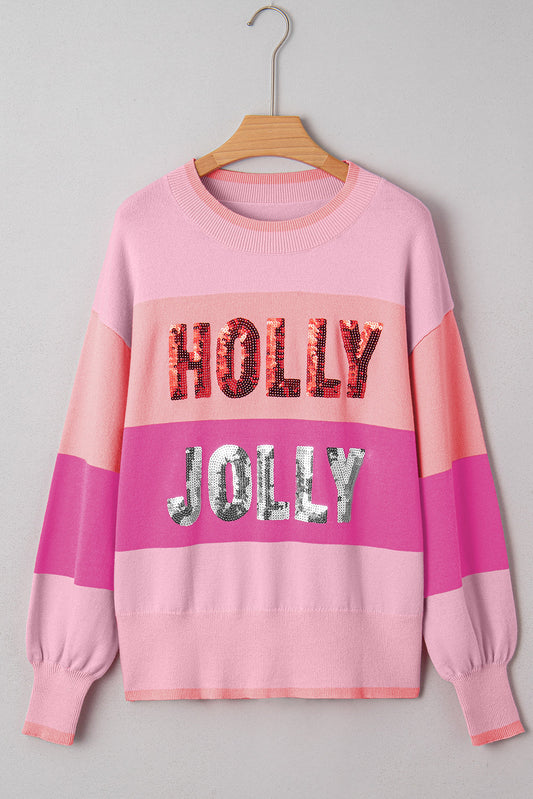 Elizabeth Jolly Color Block Sweater