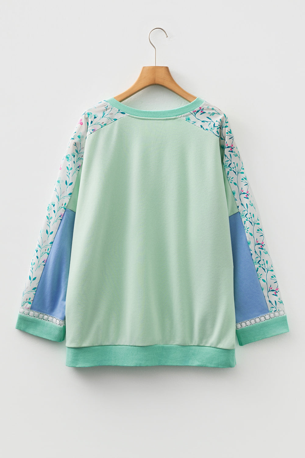 Opal Sleeve Notched top Long Sleeve PLUS Top