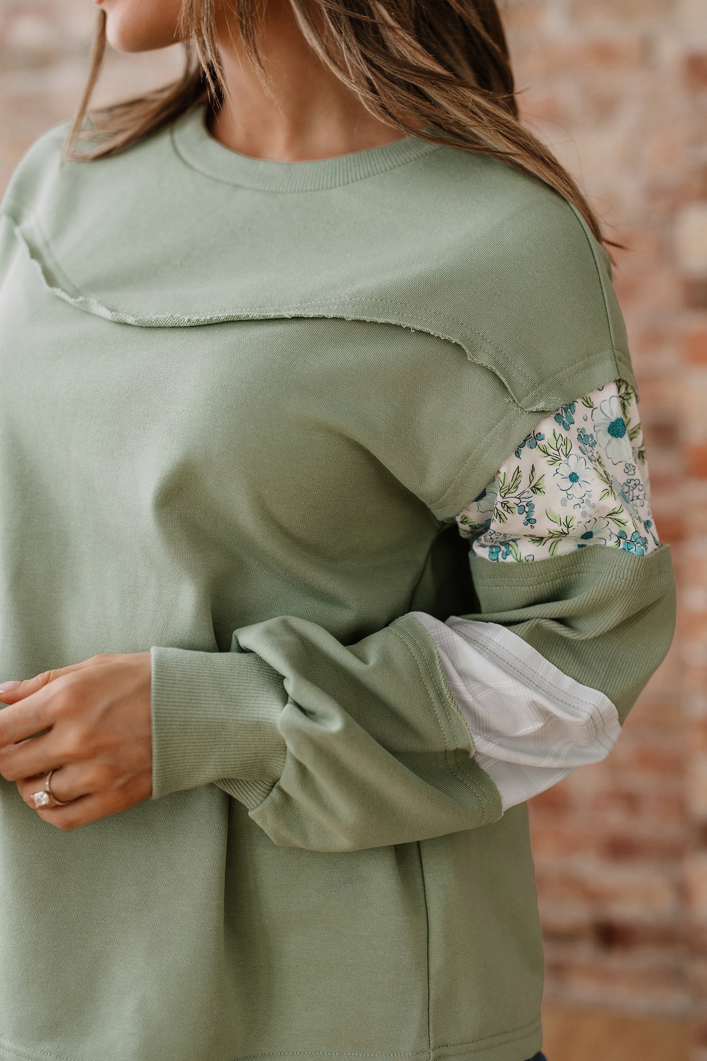 Oaklee Relaxed French Terry Top