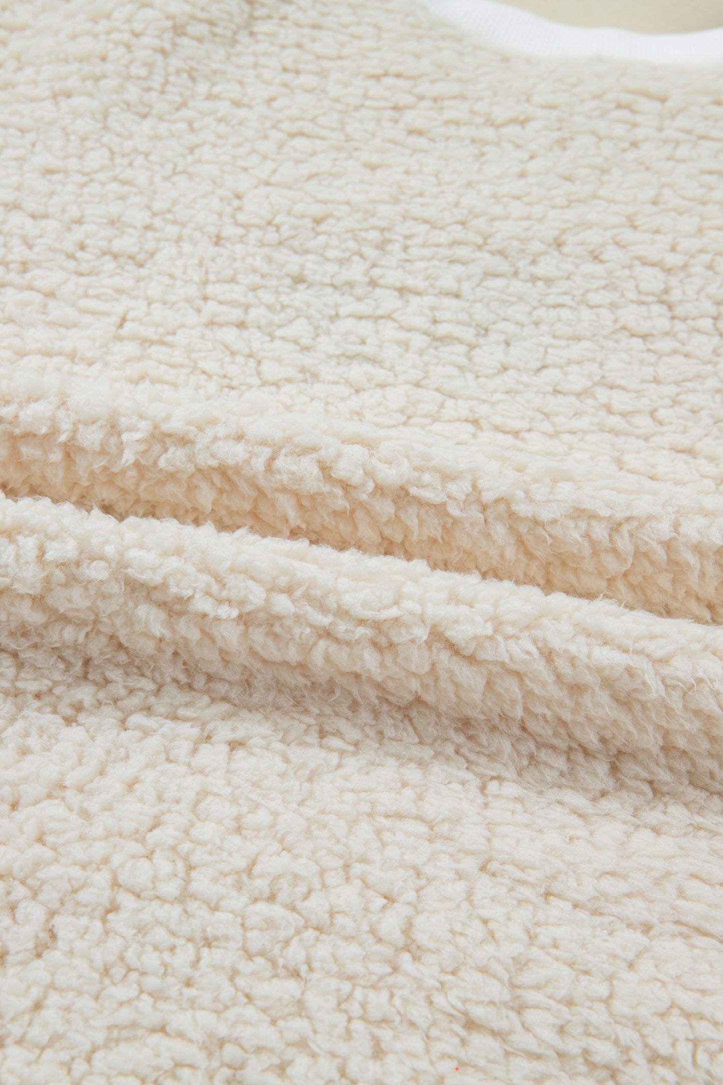 Ensley Christmas Embroidered Sherpa Pullover