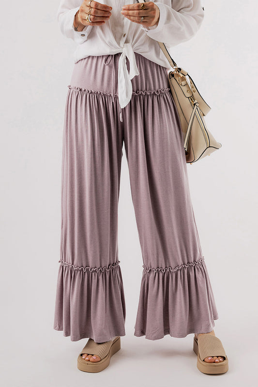 Aurora Waist Wide Leg Pants