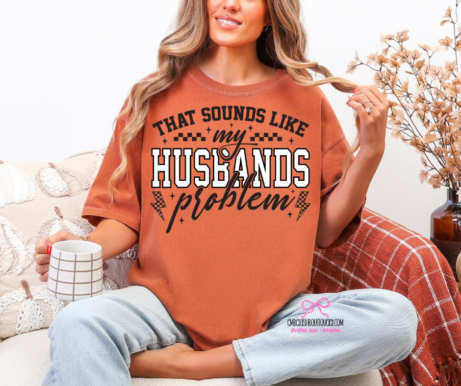 Sounds like my husbands problem - tee or sweatshirt
