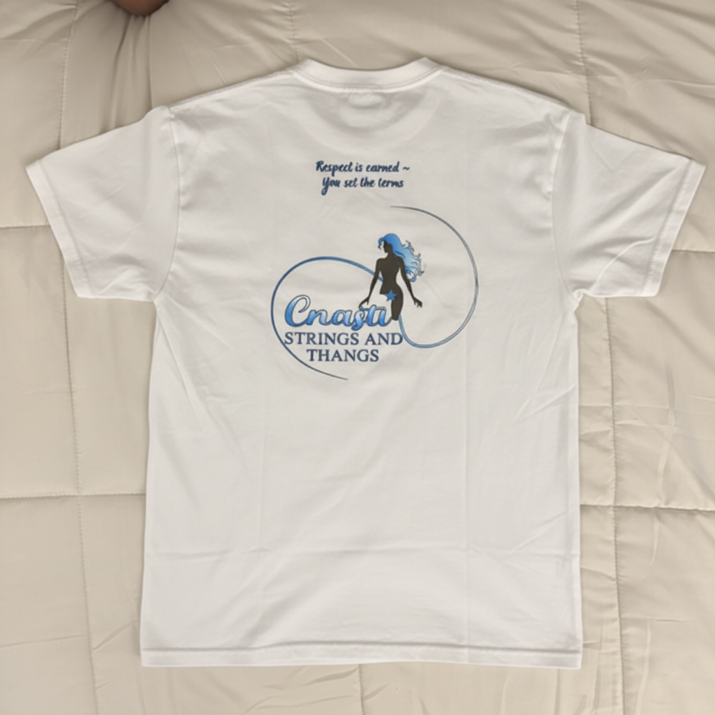 Cnasti Brand Tee - White Back