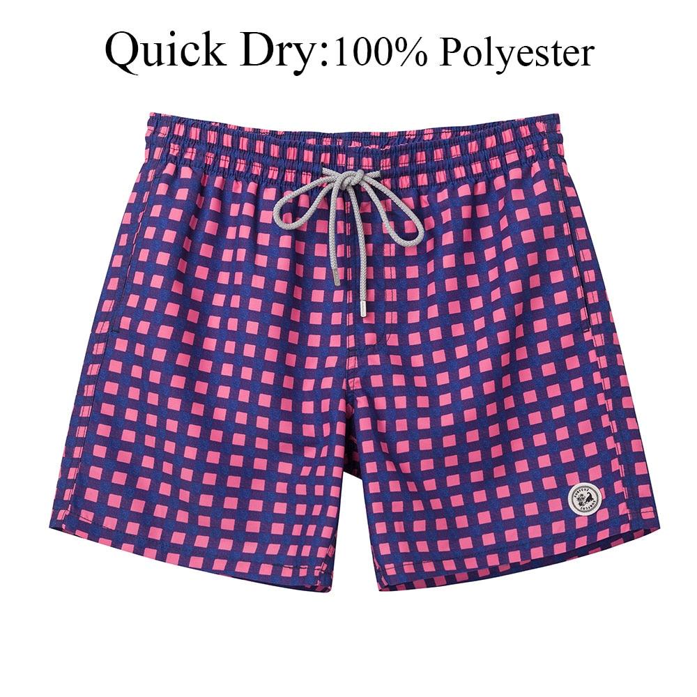 Men's Drawstring Beach Board Shorts – Quick-Dry Swimwear