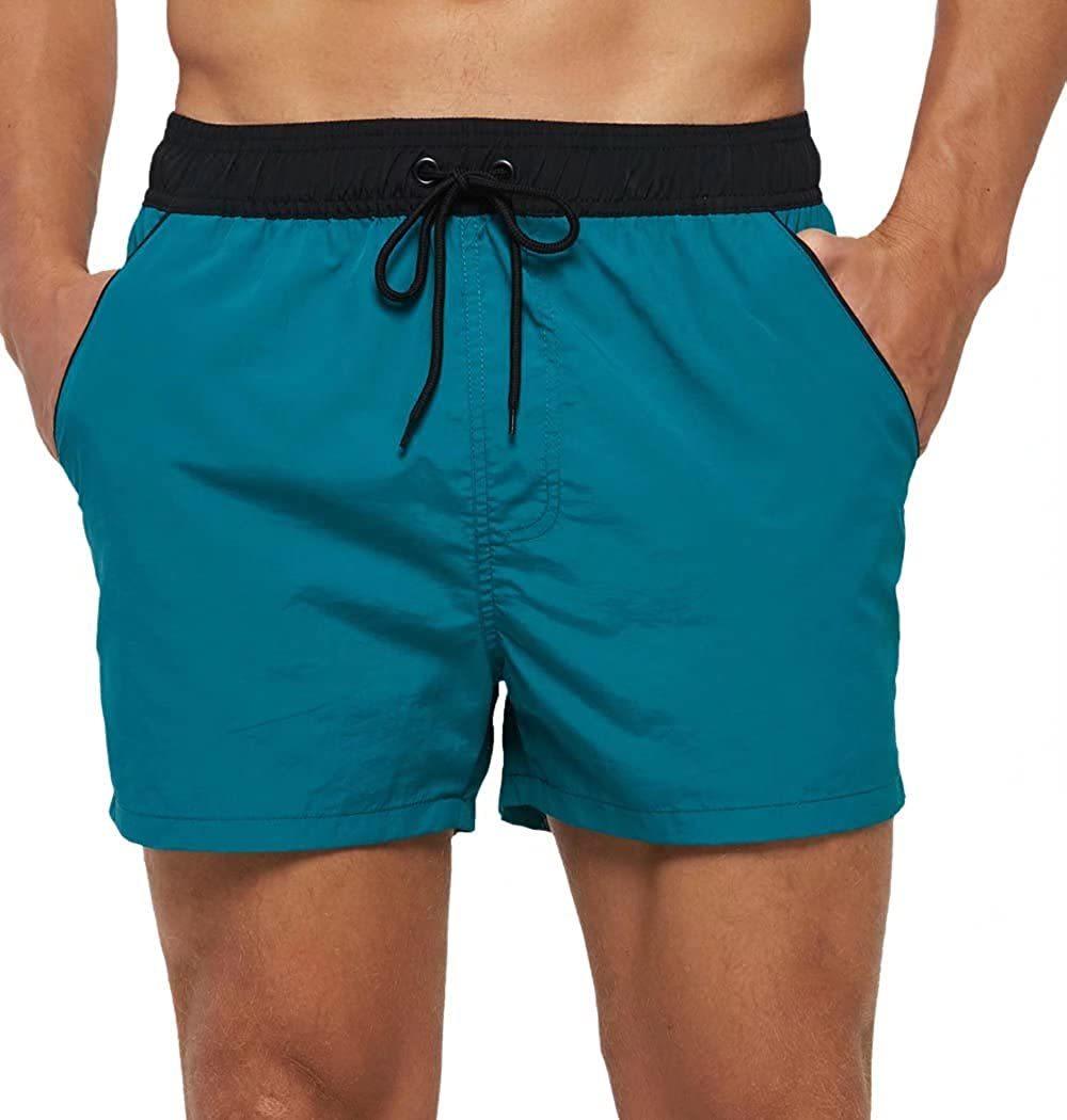 Men's Quick-Dry Mesh Board Shorts – Summer Swim Trunks