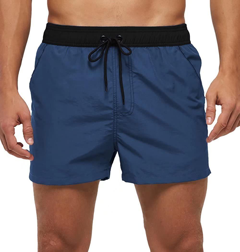 Men's Quick-Dry Mesh Board Shorts – Summer Swim Trunks