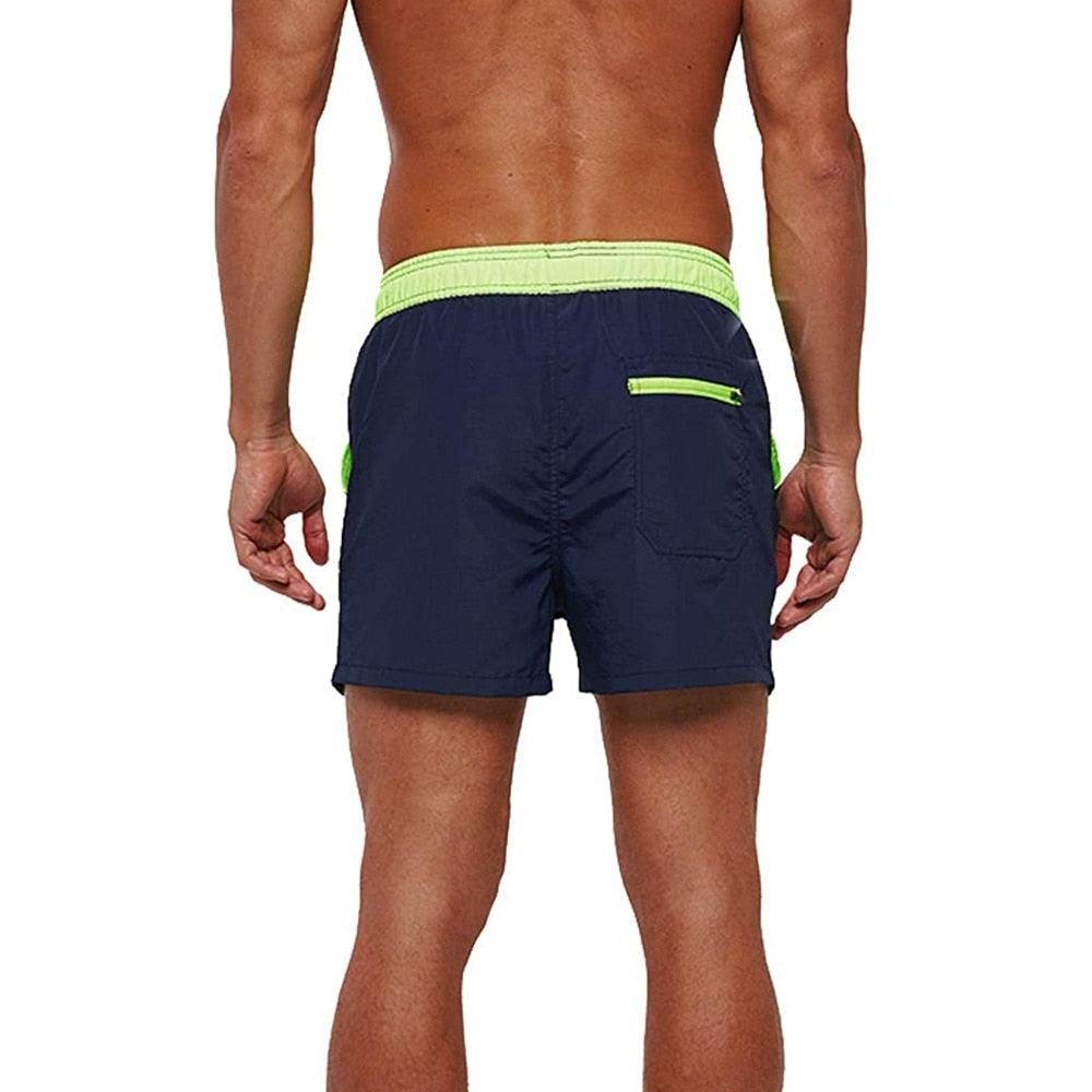 Men's Quick-Dry Mesh Board Shorts – Summer Swim Trunks