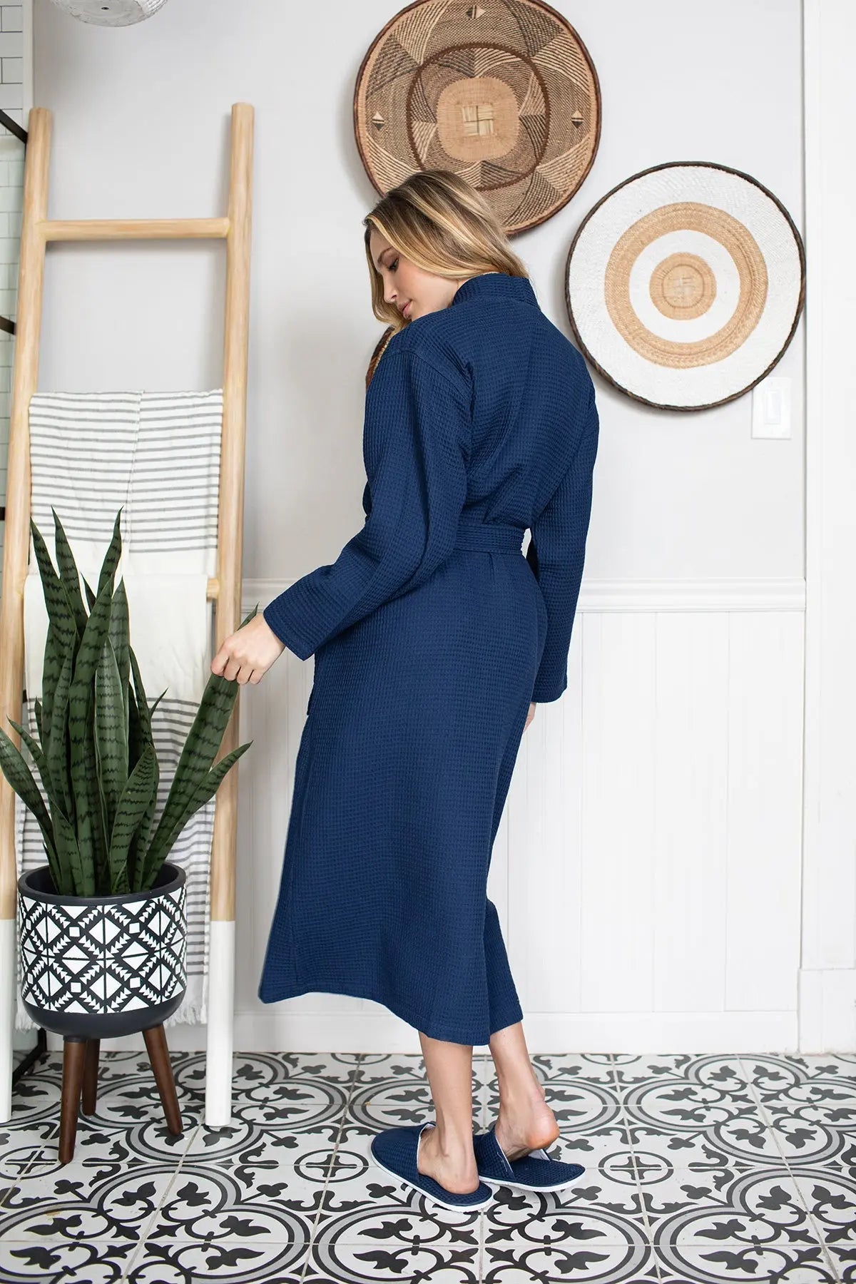 Waffle Robe Womens – Lightweight, Quick-Dry Spa Comfort